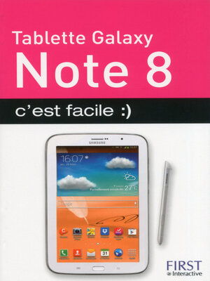 cover image of Tablette Galaxy Note 8 c'est facile